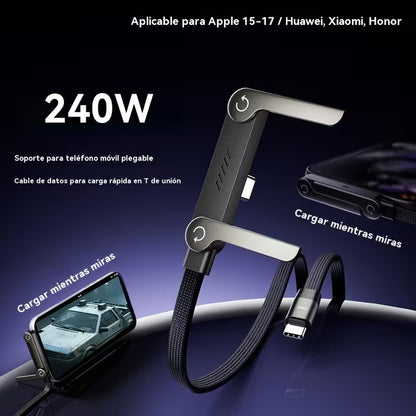 CABLE DE CARGA SUPER RAPIDA 240 W - SUPERCHARGE X